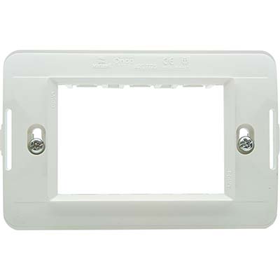 SUPPORTO FRUTTI AQUA MARLANVIL PC BIANCO POSTI 3 Immagine principale del prodotto