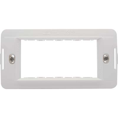 SUPPORTO FRUTTI AQUA MARLANVIL PC BIANCO POSTI 4