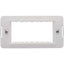 SUPPORTO FRUTTI AQUA MARLANVIL PC BIANCO POSTI 4