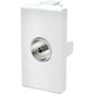 PRESA TV PASSANTE ABM BIANCO MM 9,5