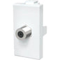 CONNETTORE F TV SAT DIRETTO ABM BIANCO