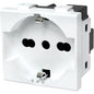 PRESA SCHUKO + SICUREZZA ABM BIANCO VOLT 250 A 10/16 2P+T