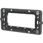 SUPPORTO FRUTTI ABM PC NERO POSTI 4