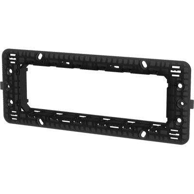 SUPPORTO FRUTTI ABM PC NERO POSTI 6 Immagine principale del prodotto
