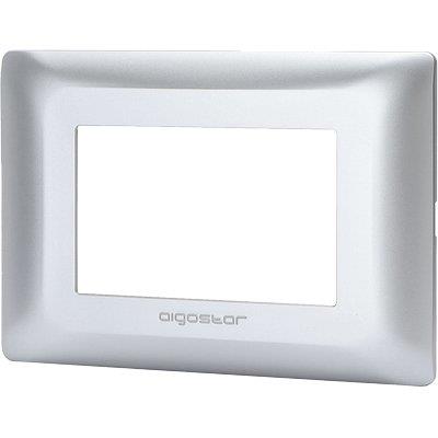 PLACCA COPRIFRUTTI ABM ARGENTO POSTI 3 MM 120X85 Immagine principale del prodotto