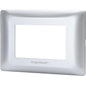 PLACCA COPRIFRUTTI ABM ARGENTO POSTI 3 MM 120X85