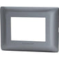PLACCA COPRIFRUTTI ABM GRIGIO SCURO POSTI 3 MM 120X85