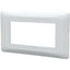 PLACCA COPRIFRUTTI ABM BIANCO POSTI 4 MM 140X85
