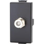 CONNETTORE F TV SAT DIRETTO ABM NERO