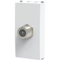 CONNETTORE F TV SAT DIRETTO AVP BIANCO