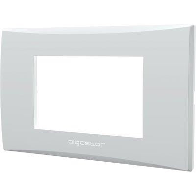 PLACCA COPRIFRUTTI AVP BIANCO POSTI 3 MM 120X85