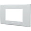 PLACCA COPRIFRUTTI AVP BIANCO POSTI 3 MM 120X85