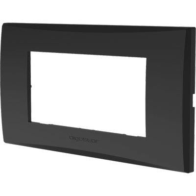 PLACCA COPRIFRUTTI AVP GRIGIO SCURO POSTI 4 MM 140X85 Immagine principale del prodotto