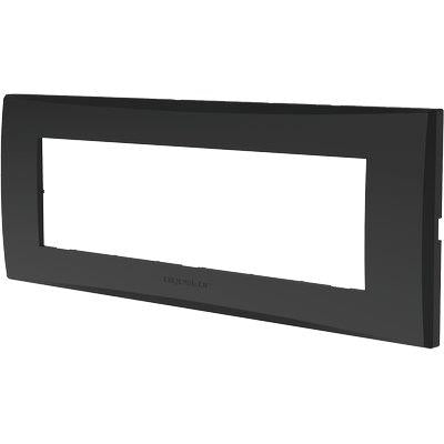 PLACCA COPRIFRUTTI AVP NERO POSTI 7 MM 205X80 Immagine principale del prodotto