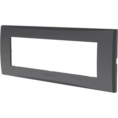 PLACCA COPRIFRUTTI AVP GRIGIO SCURO POSTI 7 MM 205X80 Immagine principale del prodotto