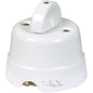 INTERRUTTORE DEVIATORE UNIPOLARE COUNTRY FME CERAMICA BIANCO VOLT 250 A 10