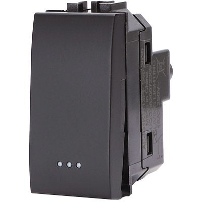 INTERRUTTORE UNIPOLARE ABL NERO VOLT 250 A 16