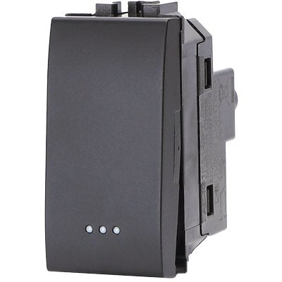 DEVIATORE UNIPOLARE ABL NERO VOLT 250 A 16 Immagine principale del prodotto