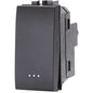 DEVIATORE UNIPOLARE ABL NERO VOLT 250 A 16