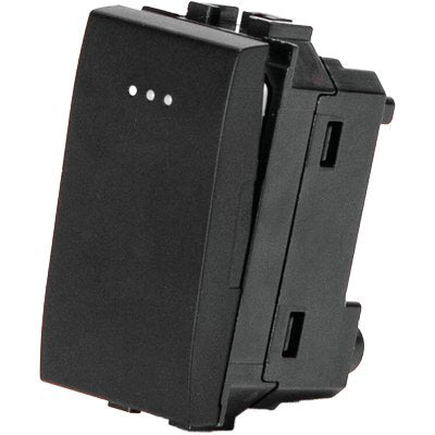 PULSANTE UNIPOLARE ABL NERO VOLT 250 A 16