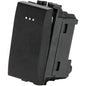 PULSANTE UNIPOLARE ABL NERO VOLT 250 A 16