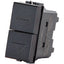 PULSANTE UNIPOLARE DOPPIO ABL NERO VOLT 250 A 16