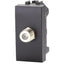 CONNETTORE F TV SAT DIRETTO ABL NERO