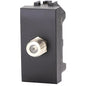 CONNETTORE F TV SAT DIRETTO ABL NERO