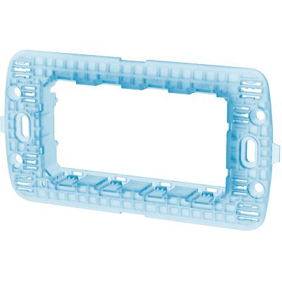 SUPPORTO FRUTTI ABL PC BLU POSTI 4 Immagine principale del prodotto