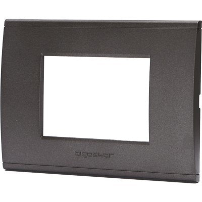 PLACCA COPRIFRUTTI ABL NERO POSTI 3 MM 120X85 Immagine principale del prodotto
