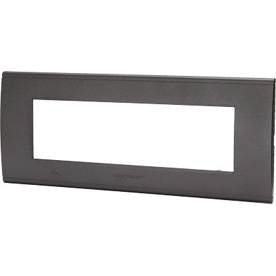 PLACCA COPRIFRUTTI ABL NERO POSTI 7 MM 208X85 Immagine principale del prodotto