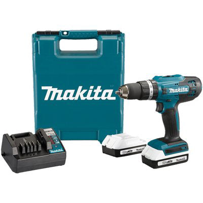 TRAPANO AVVIT PERCUS BATTERIA HP488D006 MAKITA VOLT 18X2 AH 2,0 Immagine principale del prodotto