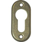 MOSTRINA OVALE FORO SAGOMATO 06012 00 CISA OTTONE MM 60X28 CF=PZ 2