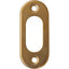 MOSTRINA OVALE FORO OVALE 06027 CISA OTTONE MM 54X23 CF=PZ 2