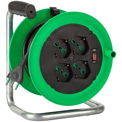 AVVOLGICAVO ZEUS FME 2P+T 16A BIPASSO SCHUKO X4 N°XMMQ 3X1,0 MT 15