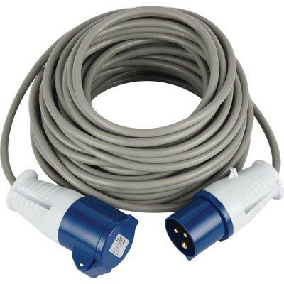 PROLUNGA INDUSTRIALE BLU ELECTRALINE 2P+T 16A IP44 N°XMMQ 3X1.5 MT 20 Immagine principale del prodotto