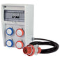 QUADRO DISTRIBUZIONE ROSSO/BLU ULISSE FME PRESE CEE BLU X2+CEE ROSSA X2 MM 204X403 H.MM 177