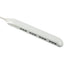 MULTIPRESA BIPASSO SLIM ELECTRALINE BIANCO POSTI 4 2P+T 16A N°XMMQ 3X1 MT 1,5