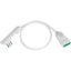 PROLUNGA LINEARE CLOCK BIPASSO FME BIANCO 2P+T 16A BIPASSO N°XMMQ 3X0,75 MT 1,0
