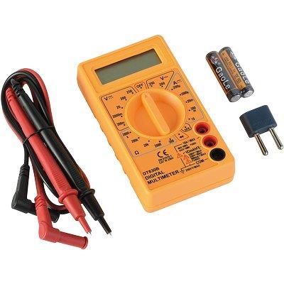 TESTER DIGITALE PROFESSIONALE ELECTRALINE AC DC AMPERE RESISTENZA Immagine principale del prodotto