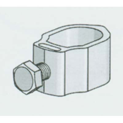 MORSETTO TERMINALE X DISPERSORE TERRA ZAMA RAMATO MM 18/20