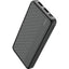 POWER BANK + LED LOSTECH NERO/BIAN MAH 10000 PRESA TYPE C-MICROUSB USC. USB