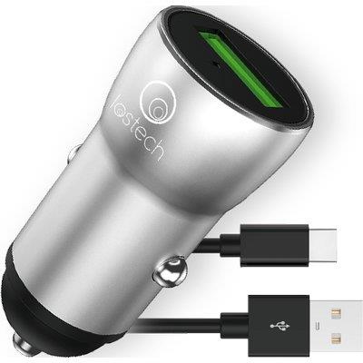 CARICABATTERIA SMARTPHONE AUTO LS-F LOSTECH TYPE-C CORPO METALLO VOLT 12 A 2,0 Immagine principale del prodotto