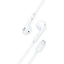 AURICOLARI SMARTPHONE LS-DM1 LOSTECH SPINA TYPE-C  BIANCO CM 120