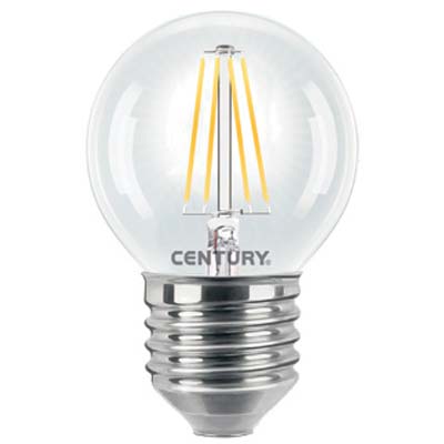 LAMPADA WIRE LED SFERA INCANTO CENTURY NATURALE VOLT 230 WATT 4 LUMEN 470 E27 Immagine principale del prodotto