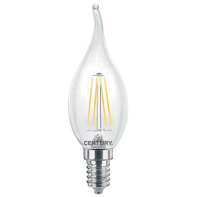 LAMPADA WIRE LED FIAMMA INCANTO CENTURY CALDA VOLT 230 WATT 4 LUMEN 470 E14
