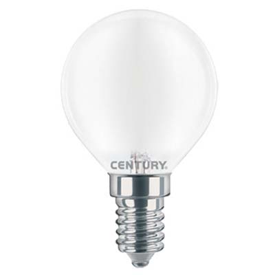 LAMPADA WIRE LED SFERA INCANTO SATEN CENTURY CALDA VOLT 230 WATT 4 LUMEN 470 E14