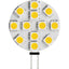 LAMPADA LED BISPINA G4 PIXY PLATE CENTURY CALDA  VOLT DC/AC 12 WATT 2 LUMEN 170