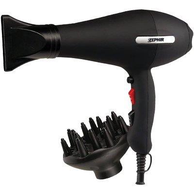 ASCIUGACAPELLI PROFESSIONALE ZHB2002 ZEPHIR VOLT 230 WATT 2200 2 VELOCITA 3 TEMPERATURE Immagine principale del prodotto
