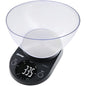BILANCIA DIGITALE CUCINA ZHS511 ZEPHIR KG 5/GR 1 + CIOTOLA 2XAAA NON INCLUSE